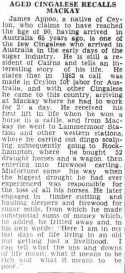 James Appoo newspaper